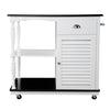 Muxlow Rolling Kitchen Island w/ Storage