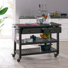 Havelock Farmhouse Rolling Kitchen Island