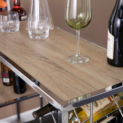 Northdom Serving Table w/ Bar Storage