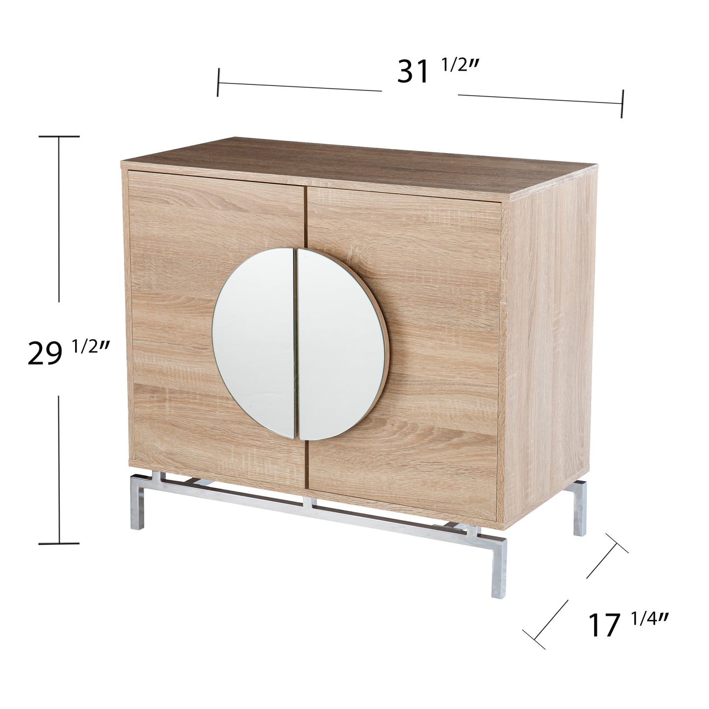 Northdom Bar Cabinet w/ Wine Storage - bar cabinet with measurements 