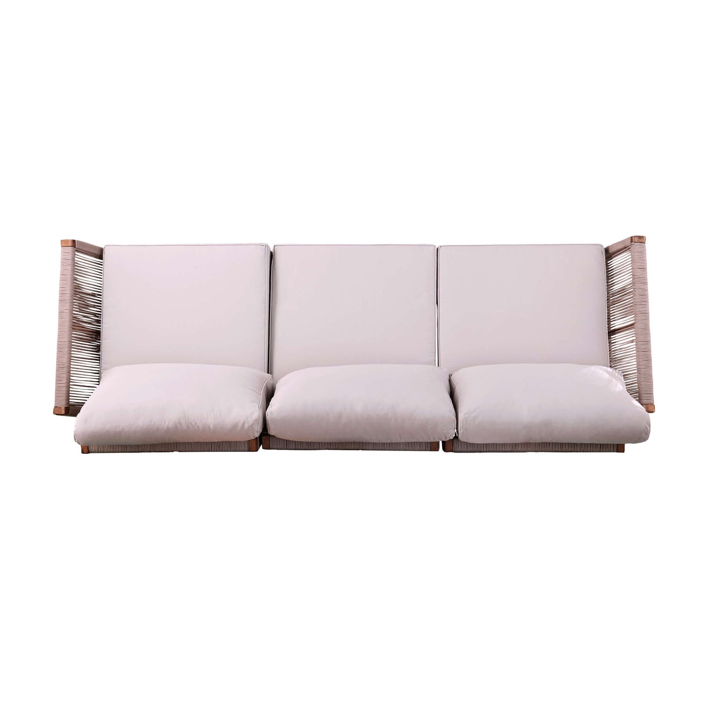 Top-down view of Outdoor 3 Seater Sofa | Brendina from Bundle Abode 
