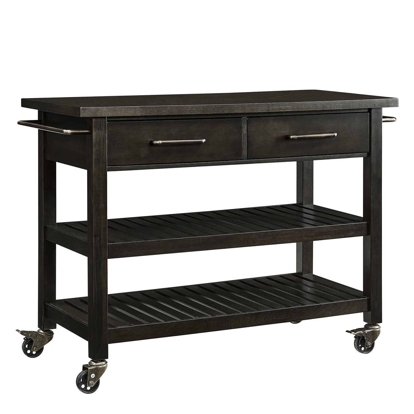 Havelock Farmhouse Rolling Kitchen Island