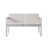 Front view of Outdoor Loveseat with Cushions - Wallmond from Bundle Abode