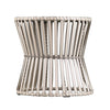 Side view of Round Outdoor Side Table | Melilani - Bundle Abode 