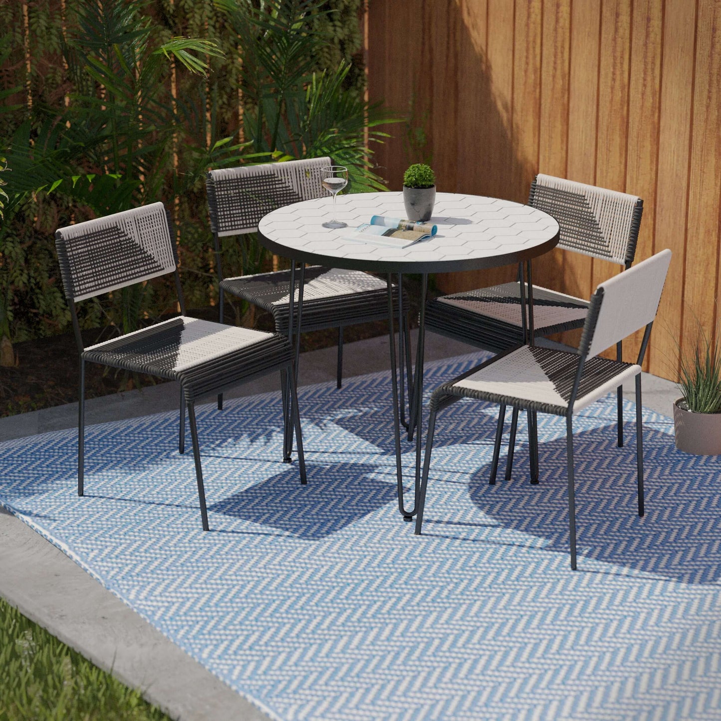 Lifestyle image of Watkindale Outdoor Dining Set 