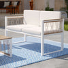 Lifestyle image of Outdoor Loveseat with Cushions - Wallmond from Bundle Abode