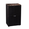 Cape Town Bar Cabinet w/ Wine Storage - bar cabinet front view 