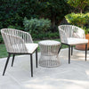 Lifestyle image of 3pc Outdoor Furniture Set - Melilani Outdoor Collection