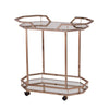 Ari Art Deco Bar Cart - bar cart at an angle 