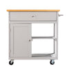 Rolling Kitchen Island w/ Storage