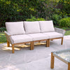 Lifestyle angled view image of Outdoor 3 Seater Sofa | Brendina from Bundle Abode 