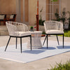 Lifestyle image of Outdoor Chairs with Cushions | Melilani 2pc Set 
