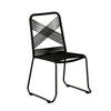 Angled view of Outdoor Rope Chairs | Holly & Martin Padko 2pc Set 