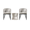 Front view of 3pc Outdoor Furniture Set - Melilani Outdoor Collection