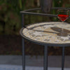 Lifestyle image of Patio Side Table | Lorengo Outdoor Accent Table  