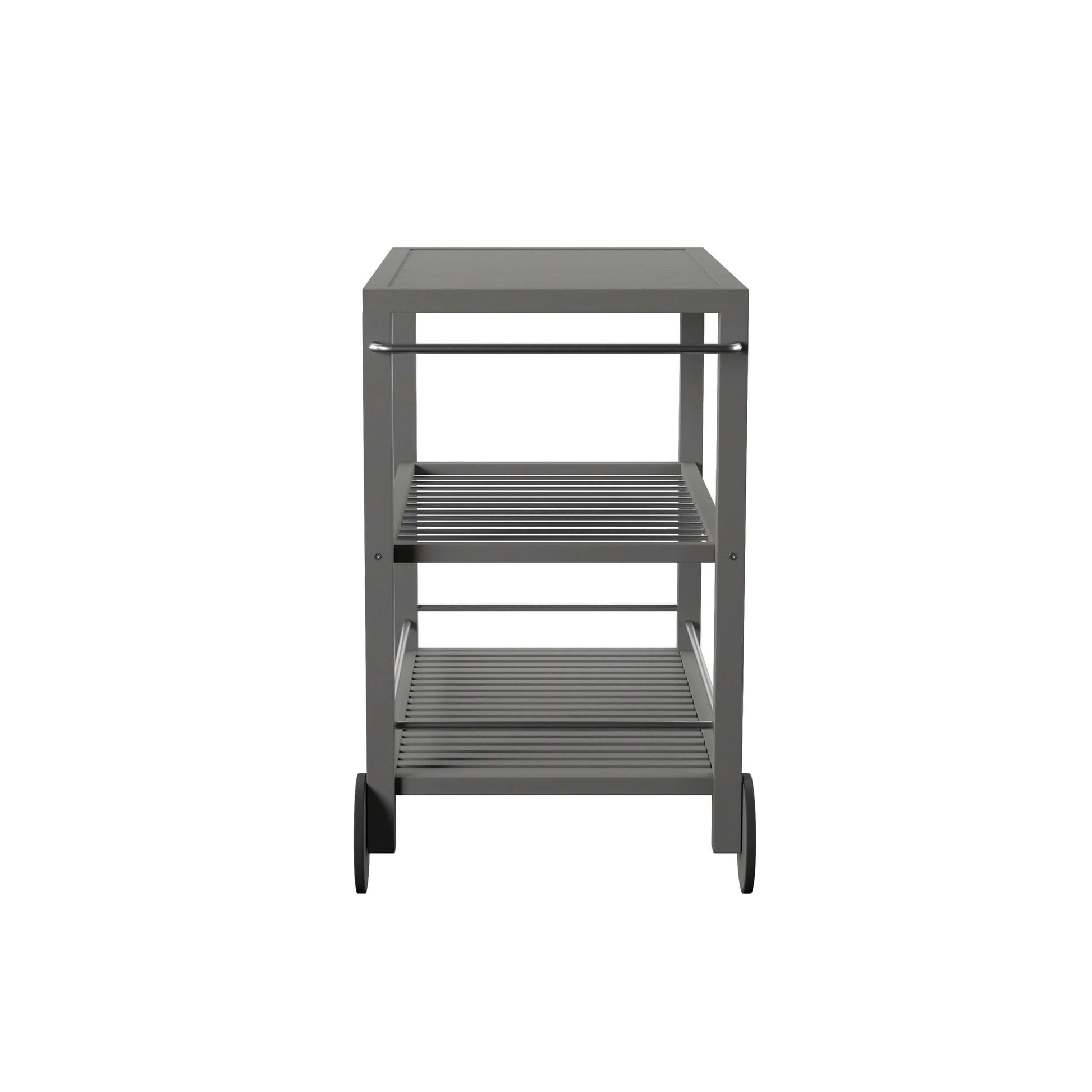 Bajarno Outdoor Bar Cart - bar cart side view