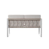 Rear view of Outdoor Loveseat with Cushions - Wallmond from Bundle Abode