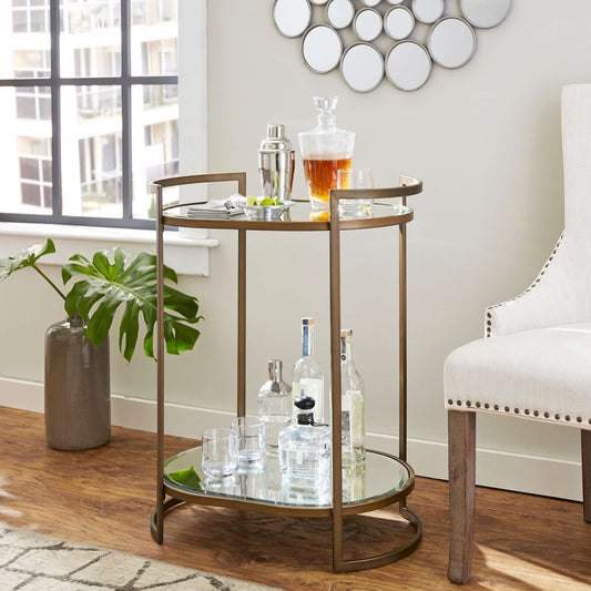 Gardner Small Space Bar Table - bar table in living room 