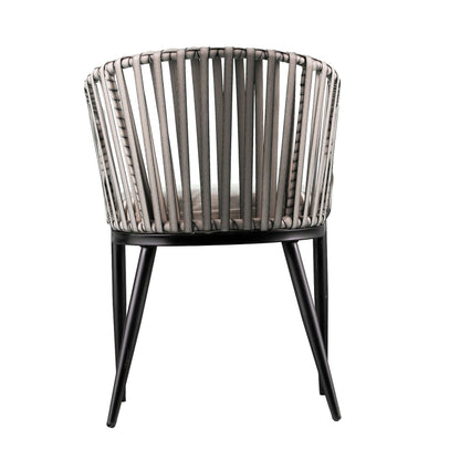 Rear view of Outdoor Chairs with Cushions | Melilani 2pc Set