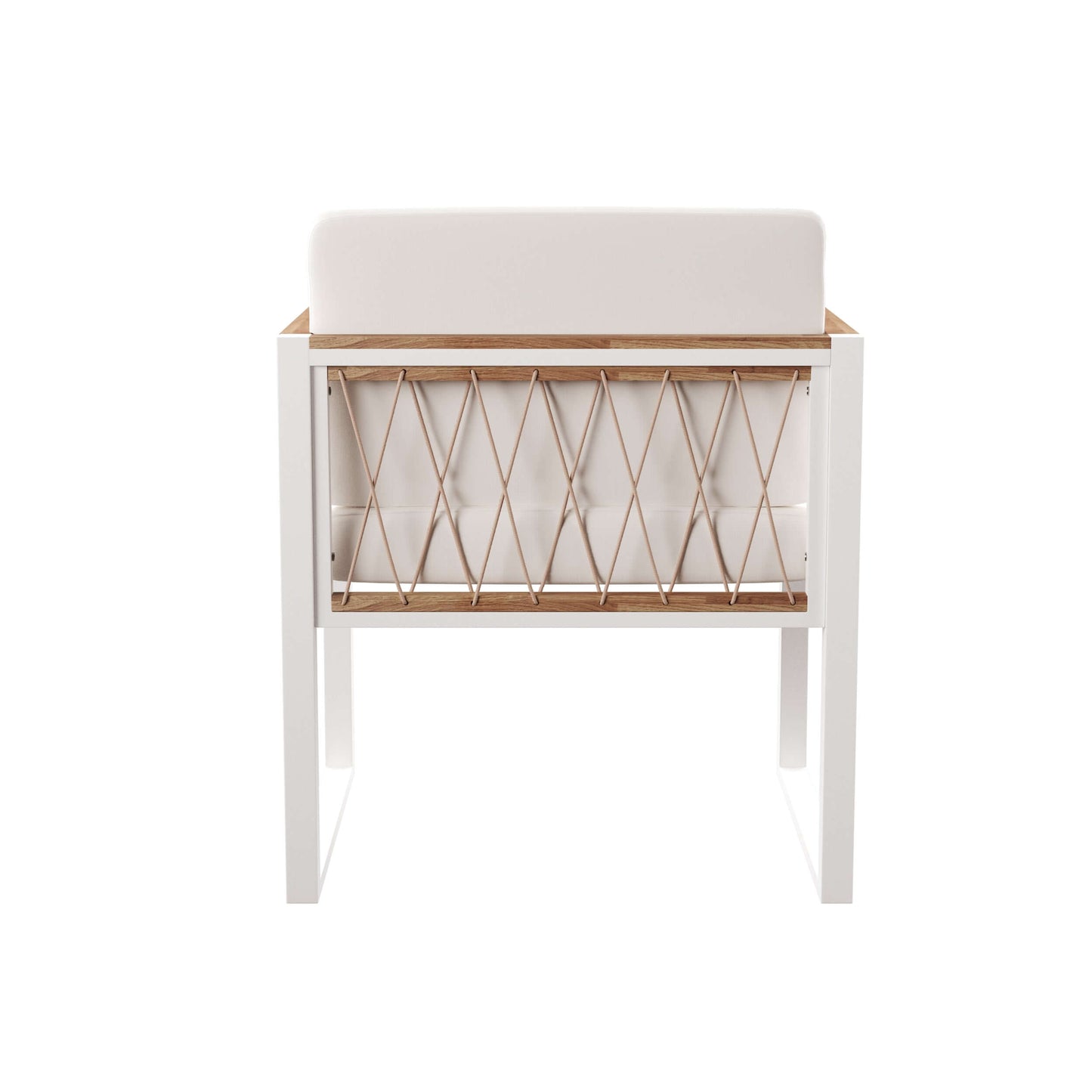 Rear view of 2 Piece Patio Chair Set | Wallmond Cushioned Outdoor Chairs 