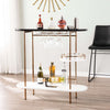 Dagney Wine/Bar Table w/ Glassware Storage - table in living room 